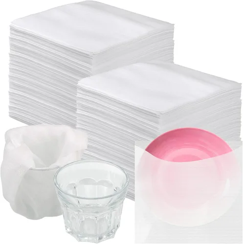 Vista 10 de 100 Pack Dish Packing Supplies for Moving, 12x12 Inch Cushion Foam Pouches