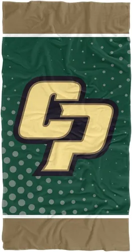 Vista 147 de LOGOVISION Manta Abilene Christian University, 30x60 Logo Dots CottonFront/PolyBackBeachTowel
