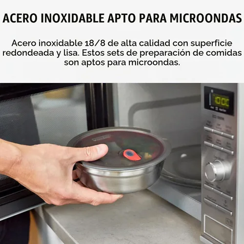 Vista 2 de Taza de almuerzo BLACK + BLUM - Recipientes reutilizables para preparar comidas para picnic y camping - Caja de almacenamiento de alimentos