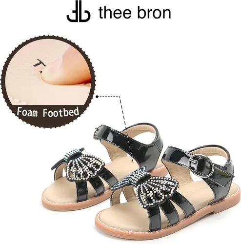 Vista 4 de THEE BRON Sandalias para niñas y zapatos de vestir de verano