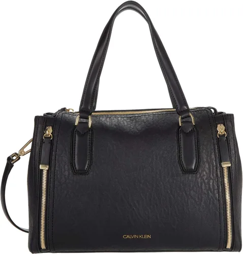 Vista 14 de Calvin Klein Bolso de organización novedoso Bubble Lamb Logotipo de almendra/gris pardo/blanco