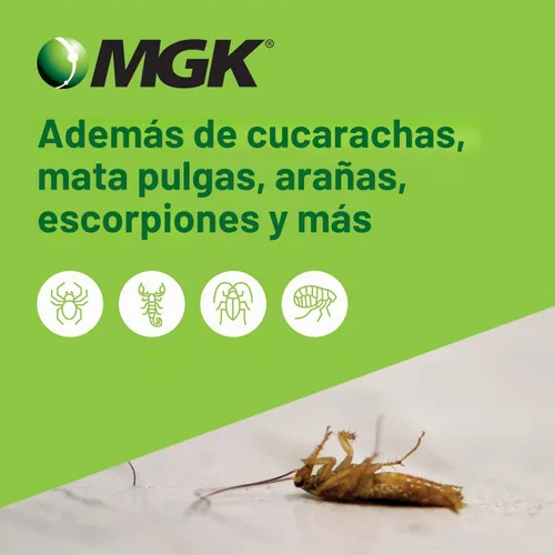 Vista 2 de MGK Shockwave 1 - Aerosol para enjuague, matanza y residual, lata de 17 onzas
