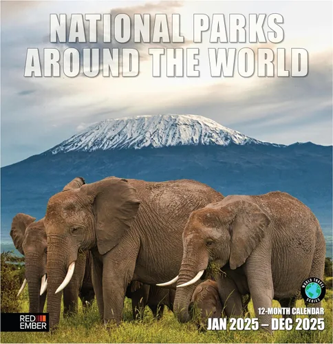 Vista 13 de RED EMBER National Parks - Calendario de pared 2027 de 12 meses 02 - Untamed & Hermosos Parques Nacionales