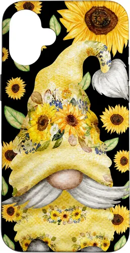 Vista 23 de Sunflower Gnome for Summer Garden Mom Cute Floral Pattern Case for iPhone 17