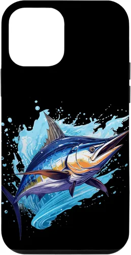 Vista 16 de Funda para iPhone 12 Pro Max con peces marinos para amantes de los pescadores y Marlin