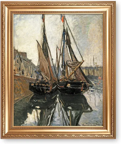Vista 110 de A&T ARTWORK A Brisk Breeze por Willem van de velde Reproducciones de pintura de velero, impresiones en lienzo giclée para decoración del hogar, 20 x