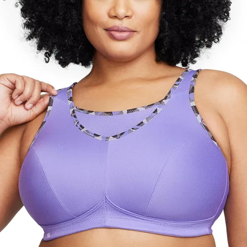 Vista 15 de Full Figure Plus Size No-Bounce Camisole Sports Bra Wirefree #1066