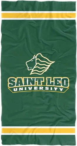 Vista 103 de LOGOVISION Manta Abilene Christian University, 30 x 60 pulgadas, logotipo primario CottonFront/PolyBackBeachTowel