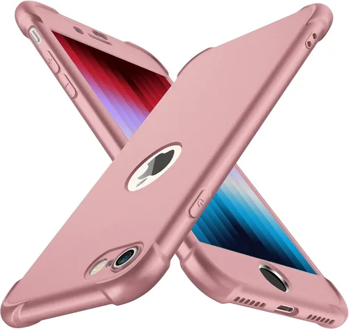 Vista 32 de ORETECH - Funda diseñada para iPhone 5/5S / SE (2016), con [2 protectores de pantalla de vidrio templado] cuerpo completo de 360° para iPhone SE