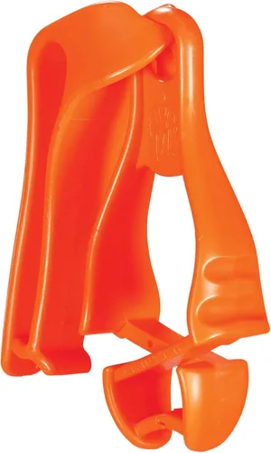 Vista 13 de Ergodyne Squids 3405 - Pinza para guantes con clip para cinturón, paquete de 6, color azul