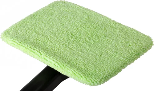Vista 4 de EasyWipe Limpiadores de ventanas de microfibra. Superficie de limpieza de 3-1/2 x 5 pulgadas con mango largo de 14 pulgadas