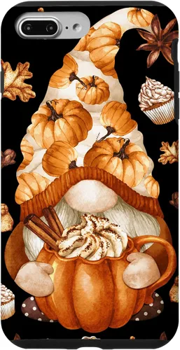 Vista 12 de Cute Fall Yall Pattern Thanksgiving Gnome Love Pumpkin Spice Case for iPhone 17