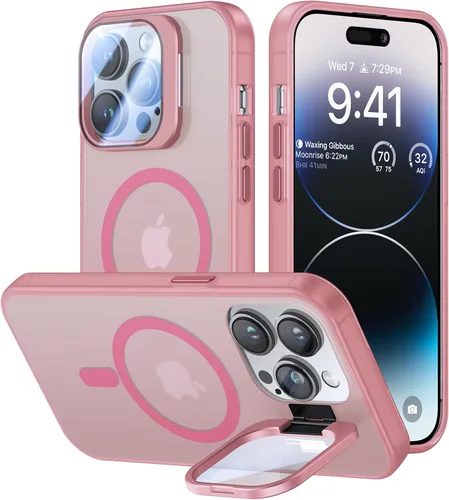 Vista 74 de VOFATA [Protección Completa Mejorada de la Cámara] para Funda iPhone Air con Cubierta de Cámara con Soporte [Compatible con MagSafe][Protección