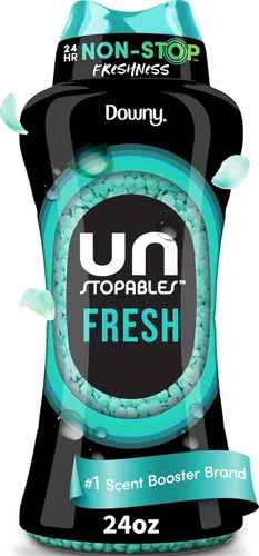 Vista 17 de Downy Unstopables - Perlas potenciadoras de aroma de lavandería para lavadora, exuberante, 10 onzas (paquete de 4)
