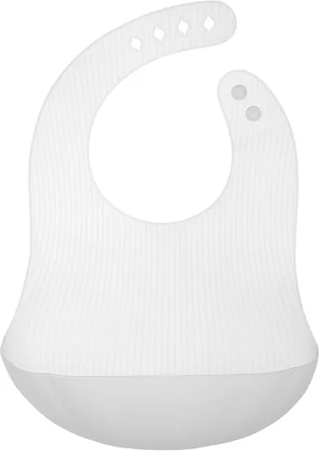 Vista 17 de Babero de silicona Olababy Fold N Go con estuche de viaje Diseño ligero alivia las contusiones por presión para bebés y niños pequeños