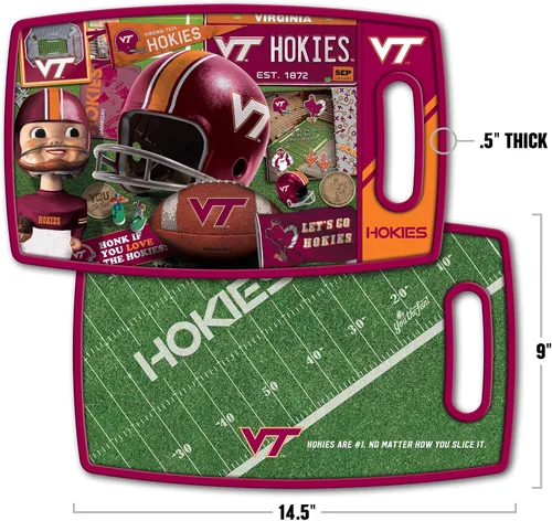 Vista 144 de YouTheFan NCAA Retro Series Tabla de cortar