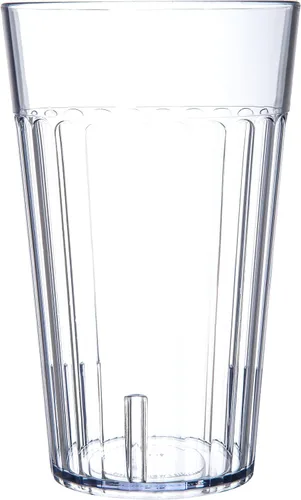 Vista 4 de Carlisle FoodService Products Vaso de plástico Bistro para restaurantes, catering, cocinas, plástico, 32 onzas, transparente