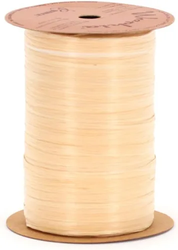 Vista 27 de Berwick Offray Cinta de rafia mate de 1/4" de ancho, verde manzana, 100 yardas, 0.276 in