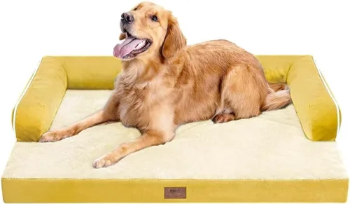 Vista 61 de Cama pequeña para perros y sofá para gatos, camas ortopédicas impermeables para perros pequeños, cama para gatos, sofá para mascotas cómodo