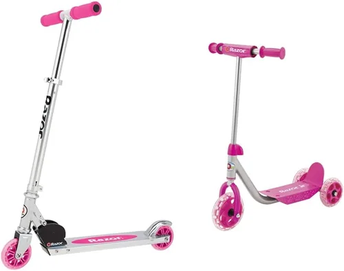 Vista 11 de Razor A Kick Scooter, scooter plegable de aluminio para niños