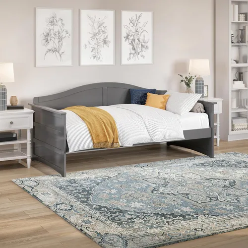 Vista 12 de AFI, Sofá cama de madera Acadia, individual, espresso