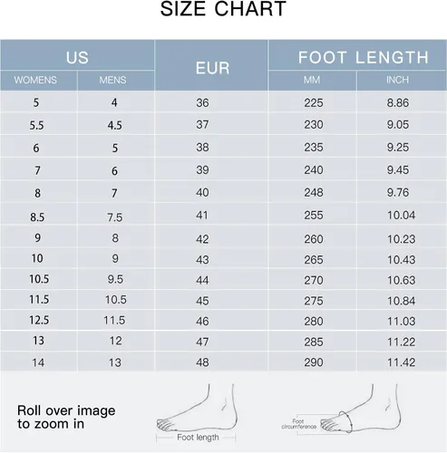 Vista 7 de HUMTTO Zapatos de agua para hombre y mujer, sandalias de senderismo anfibias, puntera cerrada, sandalias de secado rápido, ligeras, transpirables