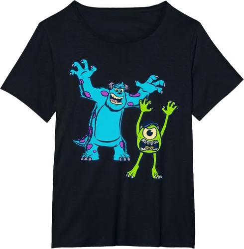 Vista 33 de Camiseta de la Universidad Sulley y Mike de los Monsters de Disney Pixar