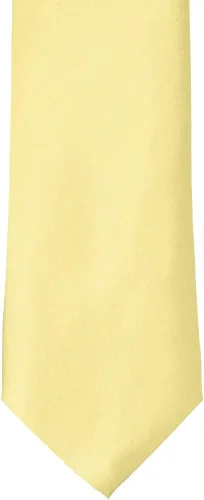 Vista 332 de tiemart Corbata de color sólido para hombre Longitud estándar