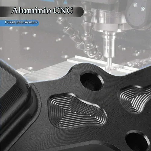 Vista 2 de FATExpress Manillar ajustable de aluminio CNC para motocicleta, clip de montaje para Kawasaki Ninja 650R ER-6F ER6F 2006 2007 2008 2009 2010 2011