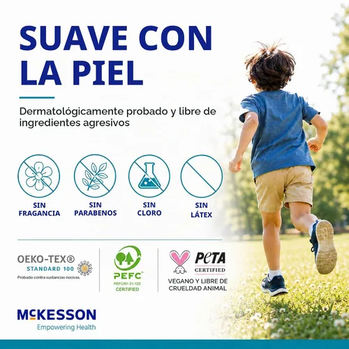 Vista 6 de McKesson Pantalones de entrenamiento juveniles, S/M 38, diseño infantil, 65 libras, 17