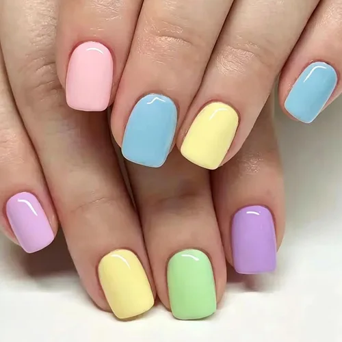 Vista 48 de Uñas postizas a presión con punta francesa, uñas postizas cuadradas cortas con diseños de cuentas de flores 3D, uñas blancas a presión, uñas Blanco