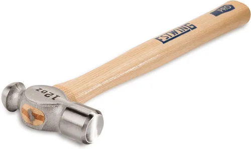 Vista 3 de ESTWING Sure Strike Martillo de Bola - Martillo de 12 oz Herramienta para Trabajar Metales con Cabeza de Acero Forjado y Mango de Madera de Hickory