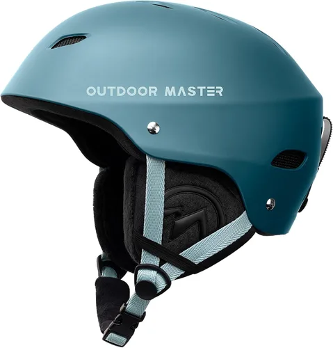 Vista 14 de OutdoorMaster Kelvin - Casco de esquí y snowboard para hombres, mujeres y jóvenes Adjustable Dial Fit Snow Helmet with ASTM Certified,14 Vents for