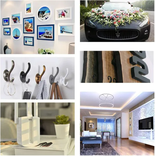 Vista 6 de CloudBuyer Cinta de montaje de doble cara de 108 pies, resistente, adhesivo de espuma impermeable para tiras LED y decoración de oficina en casa