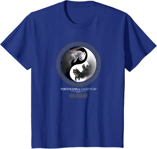 Vista 11 de Cómo entrenar a tu dragón 3 Yin Yang Dragon Camiseta