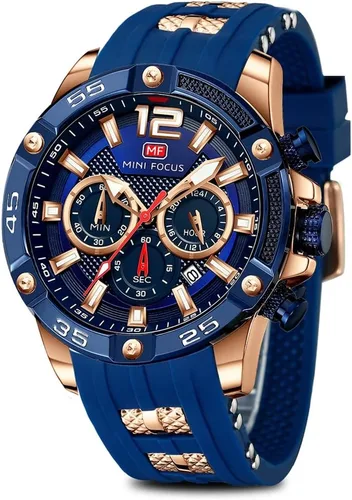 Vista 27 de AIMES Watch for Men Sport Military Waterproof Chronograph Mens Watches Analog Quartz Big Face Classic Stylish Fashion Casual Designer Business Work