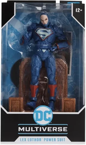 Vista 2 de McFarlane Toys DC Multiverse Lex Luthor in Blue Power Suit - Figura