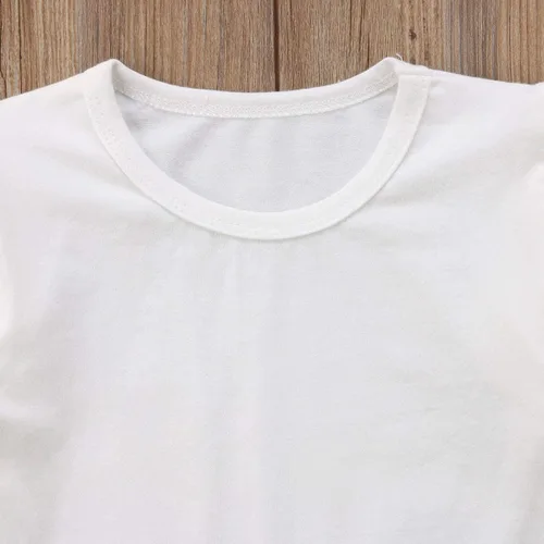 Vista 4 de Mubineo - Camiseta de manga corta para bebé, algodón, diseño liso