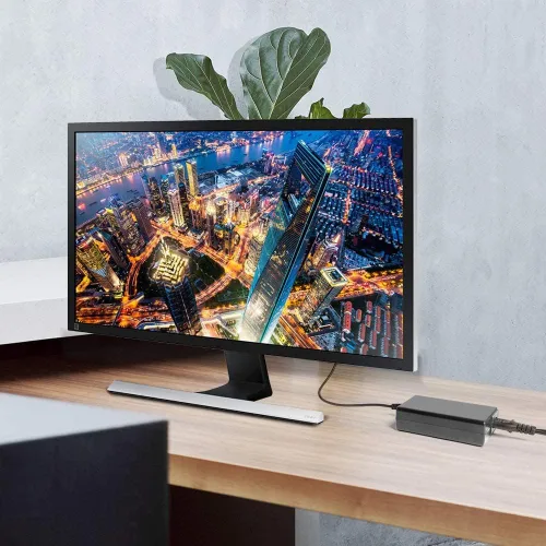 Vista 2 de TAIFU Adaptador de CA de 14 V para Samsung U28E590D 28 pulgadas 4K UHD LCD Monitor LU28E590DS/ZA U28E570D LU28E570DS/ZA S27D590CS C27A550U S27D390H