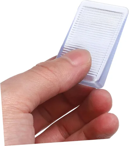 Vista 7 de DOITOOL 8 piezas de tapete para muebles, almohadilla de elevación de mesa, bloque de tope de puerta, cuñas de inodoro, no rayones, para nivelar