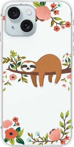 Vista 17 de Blingy's Funda para iPhone 15, divertido estilo plátano, lindo patrón de frutas tropicales, diseño de dibujos animados, funda protectora