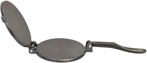 Vista 5 de 8" Tortilla de hierro fundido prensa maíz o harina Tortilla Maker, Pataconera, masa Roti