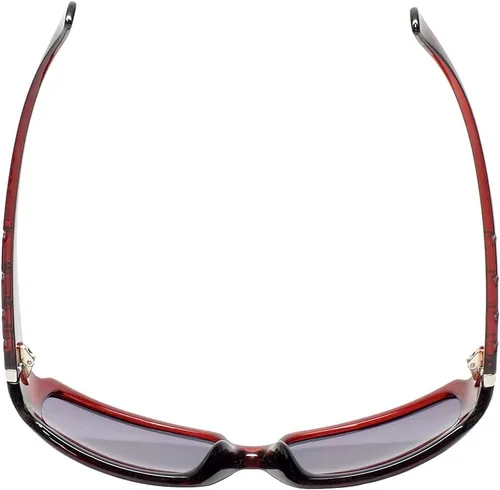 Vista 5 de Calabria 830 - Lentes de sol bifocales polarizados para mujer, lentes de sol de lectura de gran tamaño, detalles de cristal, 9 opciones de potencia