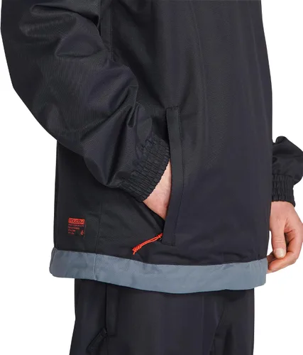 Vista 6 de Volcom Chaqueta de snowboard con capucha Anarok para hombre