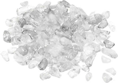 Vista 7 de MECCANIXITY Piedras de virutas pulidas de 14.11 oz/0.88 libras, 0.276-0.354 in, cristal triturado natural, piedras pulidas irregulares, decoración
