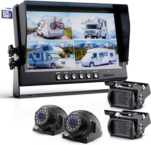 Vista 12 de eRapta ERT01 Cámara de respaldo HD para placa de matrícula de visión trasera cámara de reversa universal para camioneta, automóvil, SUV, ángulo