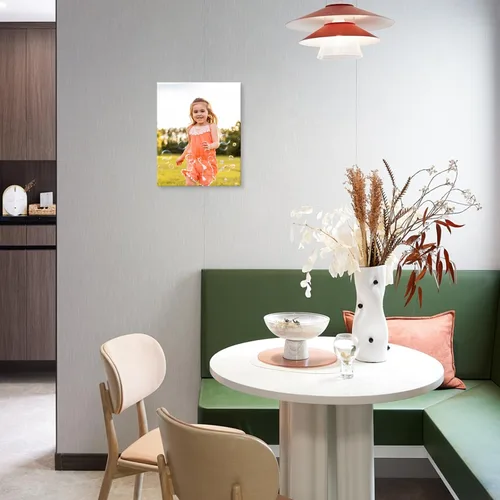 Vista 4 de Jiuqinghua Impresiones en lienzo personalizadas con fotos sobre lienzo, transforma tus fotos en impresionantes, arte de pared enmarcado