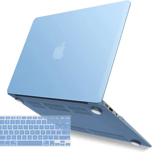 Vista 59 de IBENZER - Funda compatible con MacBook Air de 11 pulgadas, modelo A1370 A1465, funda de plástico suave al tacto, rígida, en paquete con funda
