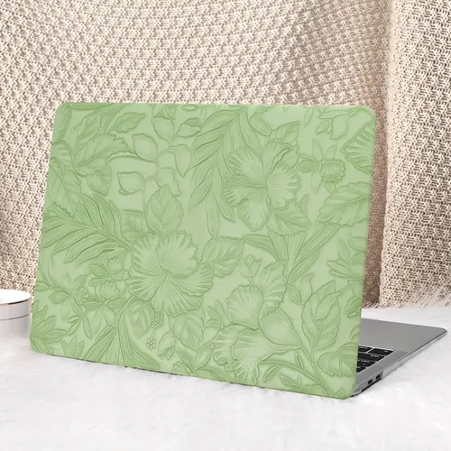 Vista 22 de Seorsok Funda compatible con MacBook Air de 15 pulgadas versión 2026 2025-2023 M5 A3448 M4 A3241 M3 A3114 M2 A2941 Touch ID, funda rígida de piel