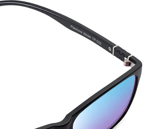 Vista 7 de Pilestone TP-032 Lens B - Gafas para daltónico de color estilo delgado para uso en interiores y exteriores fuertes/severos